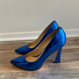 Nine West Blue High Heel Pumps